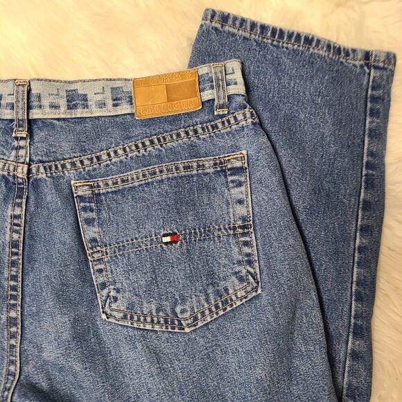 Tommy Hilfiger Size 10 Y2K Vintage High Waisted Mom Jeans‎ - Picture 5 of 10